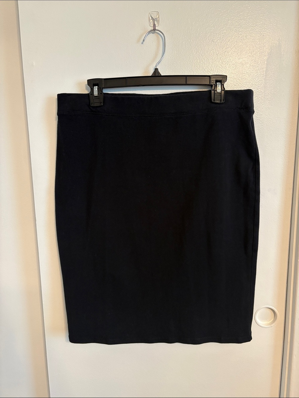 Old Navy Stretch Black Pencil Skirt
